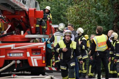 Brand in einem Einfamilienhaus mit einer toedlich verletzten Person in Weil im Schoenbuch